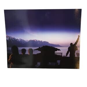 Queen We Will Rock You Promotional Photo Postcard Paris Las Vegas 8 x 10 in Rare